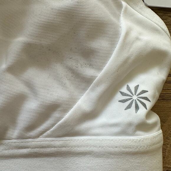 Athleta Invincible Sports Bra White 34C NEW - Picture 9 of 9